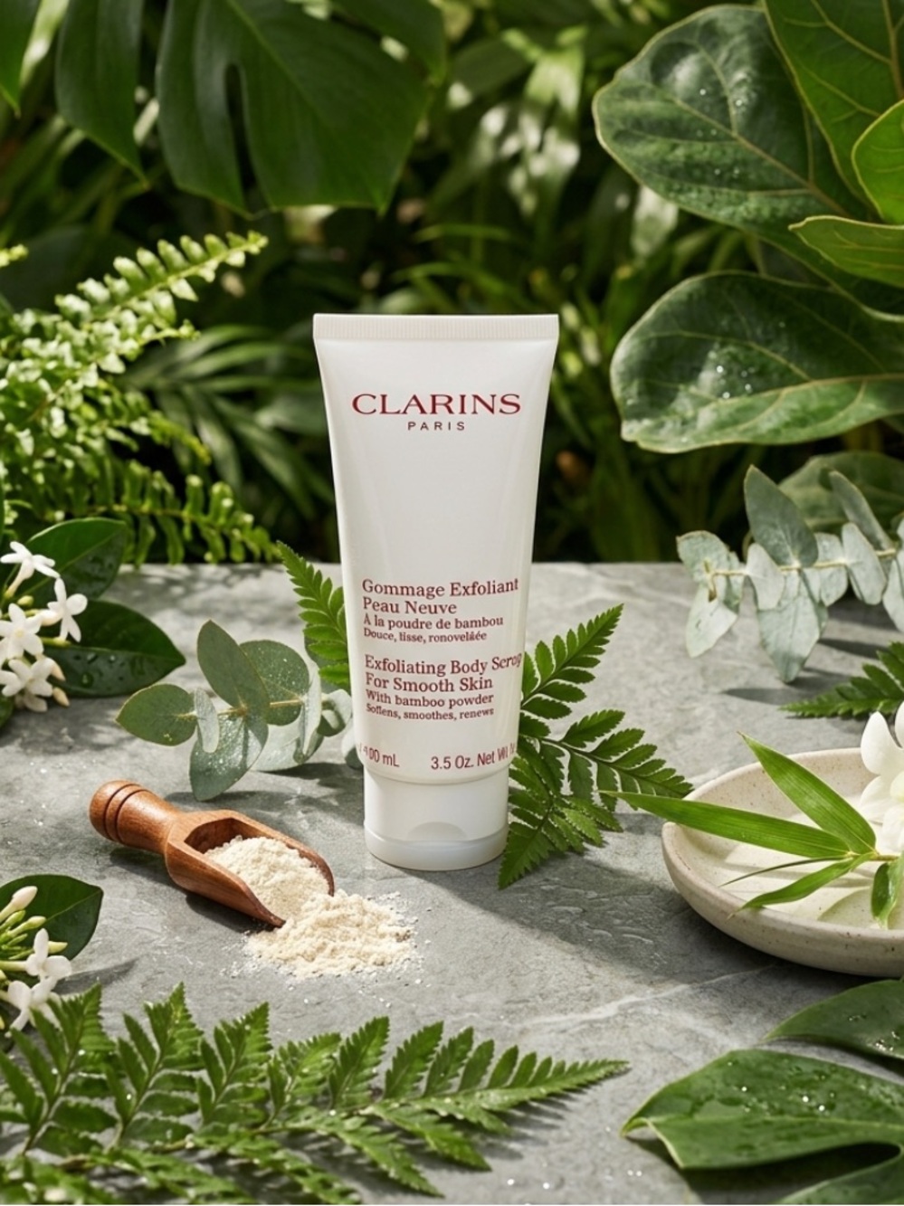 NEW Clarins Exfoliating Body Scrub for Smooth Skin